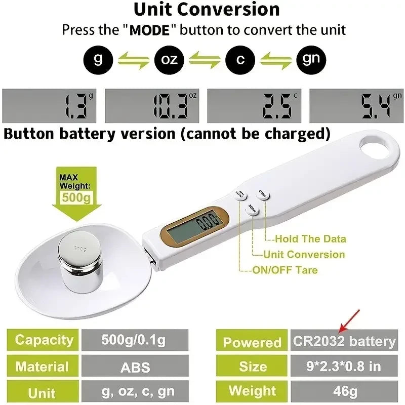 digital measuring spoon