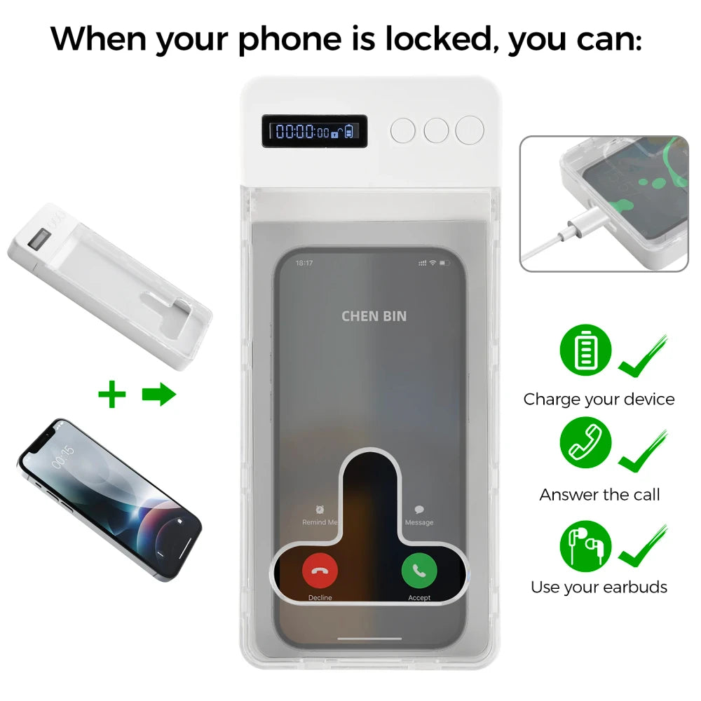 Transparent Phone Lock Box